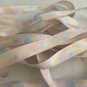 3 yards Pastel Chanel Ribbon
